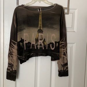 “Paris” Crop Top